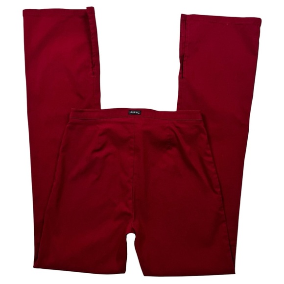 90’s Guess Jeans Red Kick Flare Pants - Picture 1 of 8